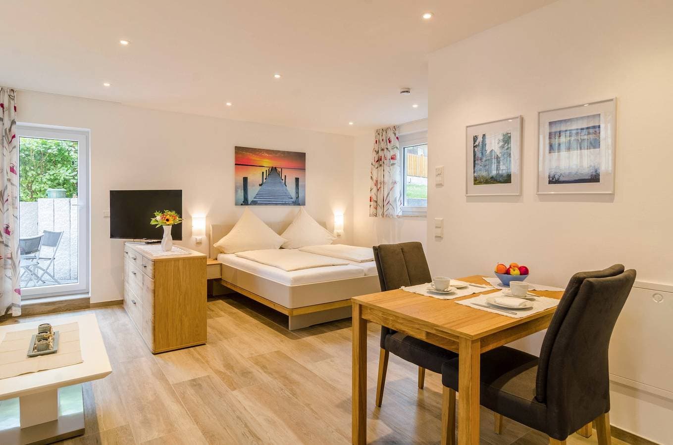 Foto 11 von 27: Ferienwohnung Haus Amber mit Balkon, Gemeinschaftsgarten und WLAN