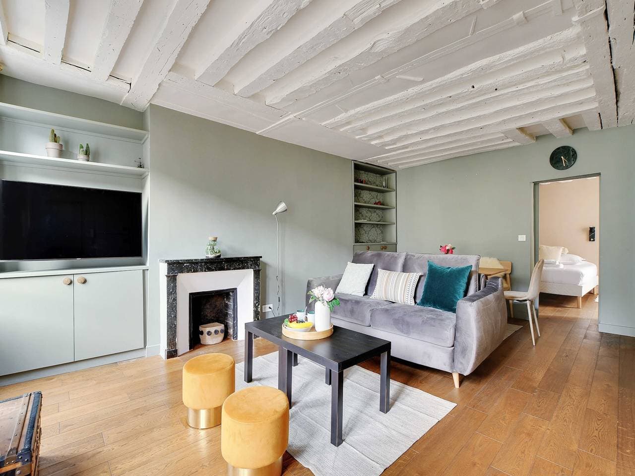 Schicke Wohnung -1Br/4P- Haut Marais / République 1