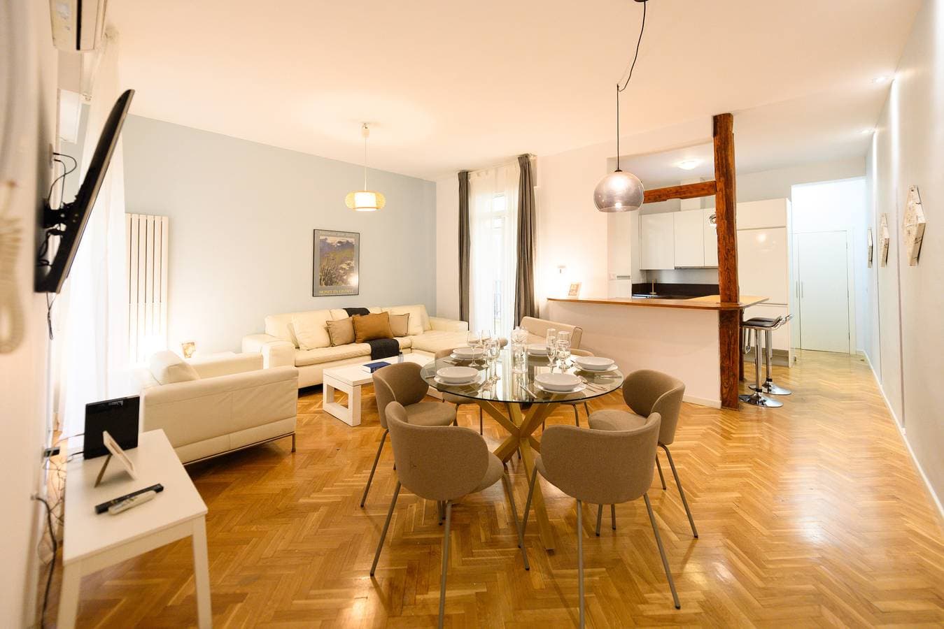 M Elegante vivienda de 3 habitaciones en e 1