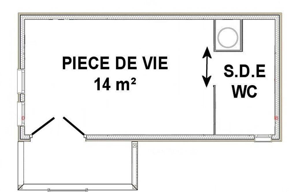 Foto 7 von 15: Charmante cabane calme avec piscine privative chauffée, à deux pas de Clisson et Nantes