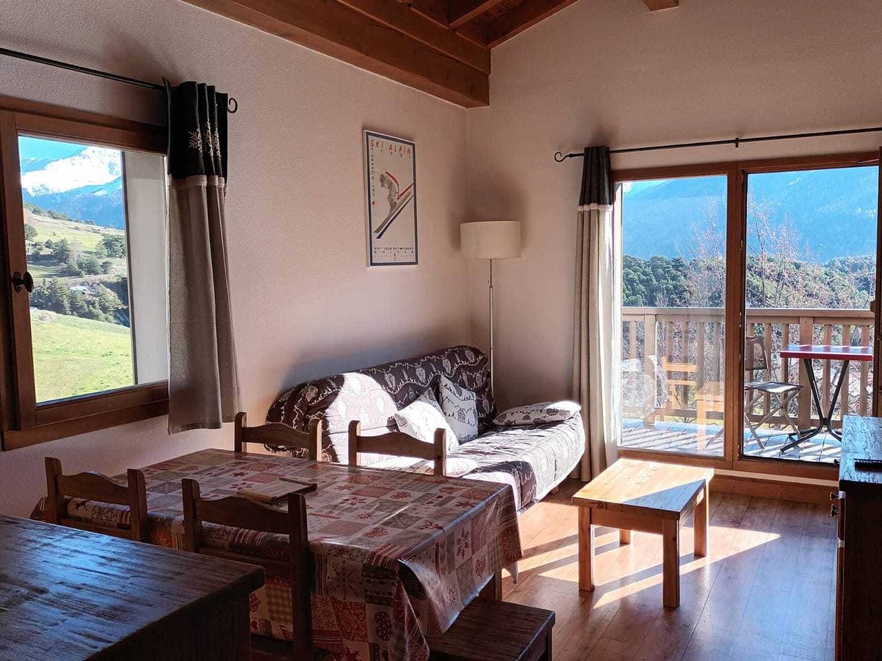Geräumige Wohnung für 6, Bergblick, WIFI 1