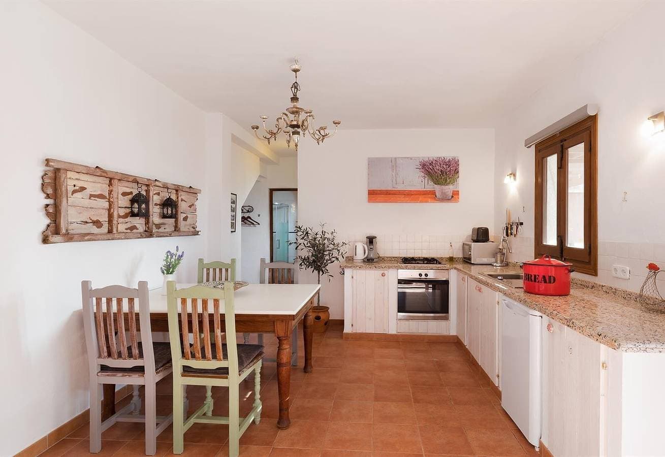 Foto 4 von 20: Apartment „Finca Las Nuevas Casa Maria“ mit Bergblick, Pool, Whirlpool, WLAN, Terrasse und Garten