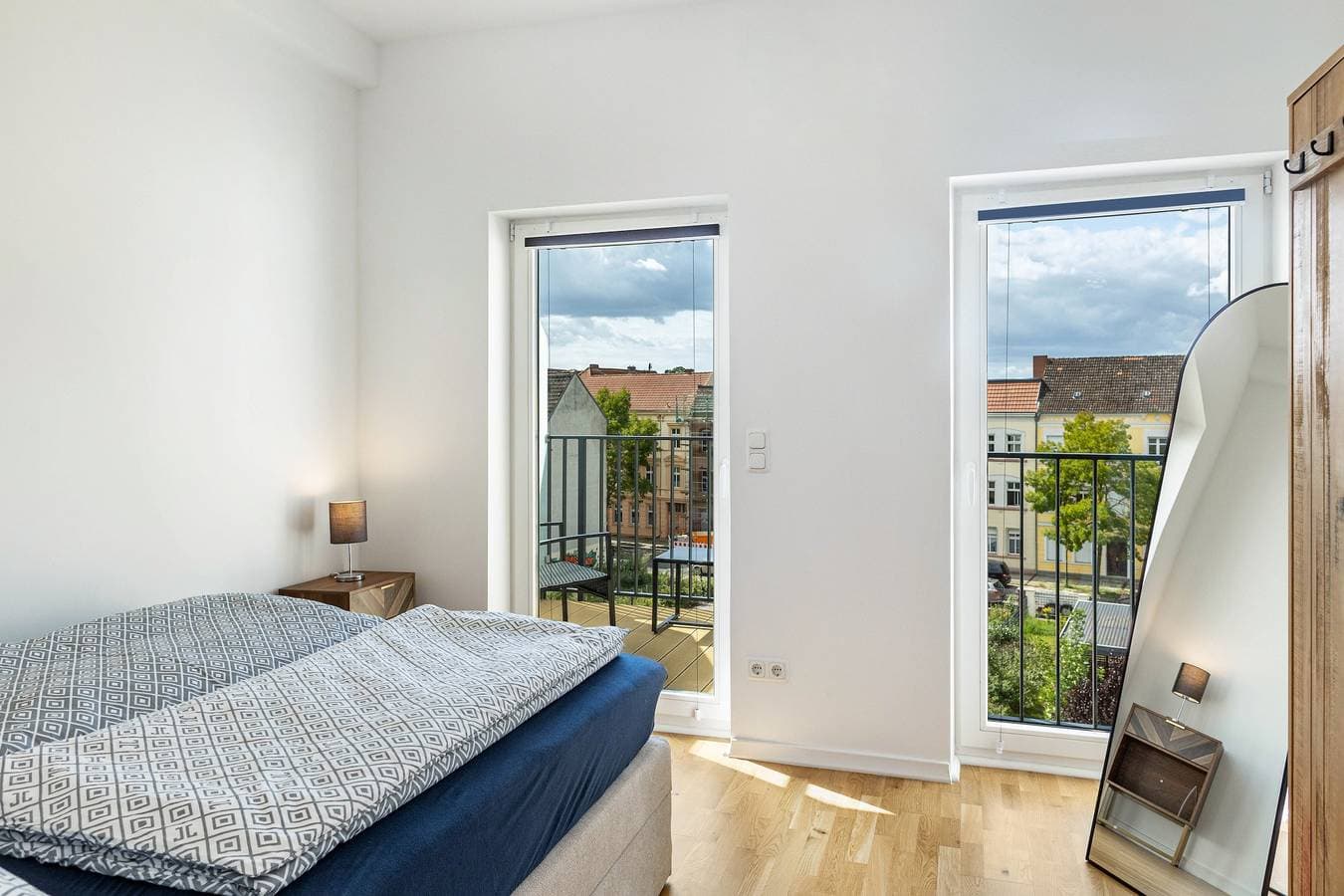 Foto 11 von 21: Apartment 'Modernes Loft An Der Elbe' mit Balkon, WLAN und Klimaanlage