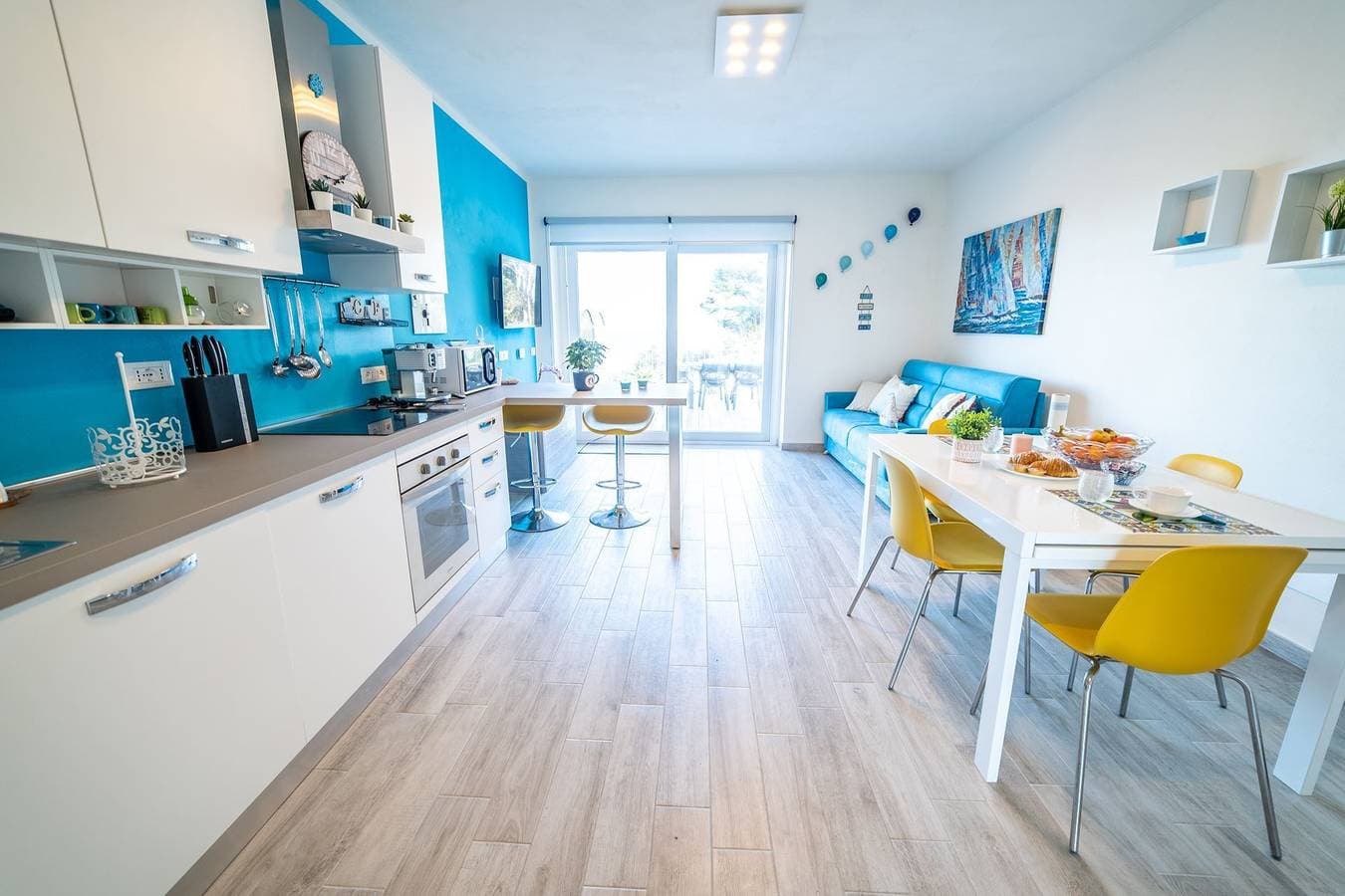 Foto 12 von 25: Ferienwohnung für 5 Personen mit Terrasse