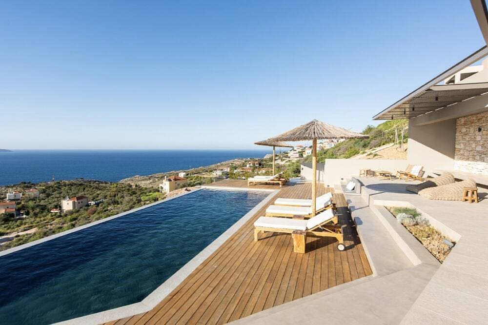 Villa Eirenis, Divine Sea Views, Private Infinity Pool, Furnished Terrace,. 1