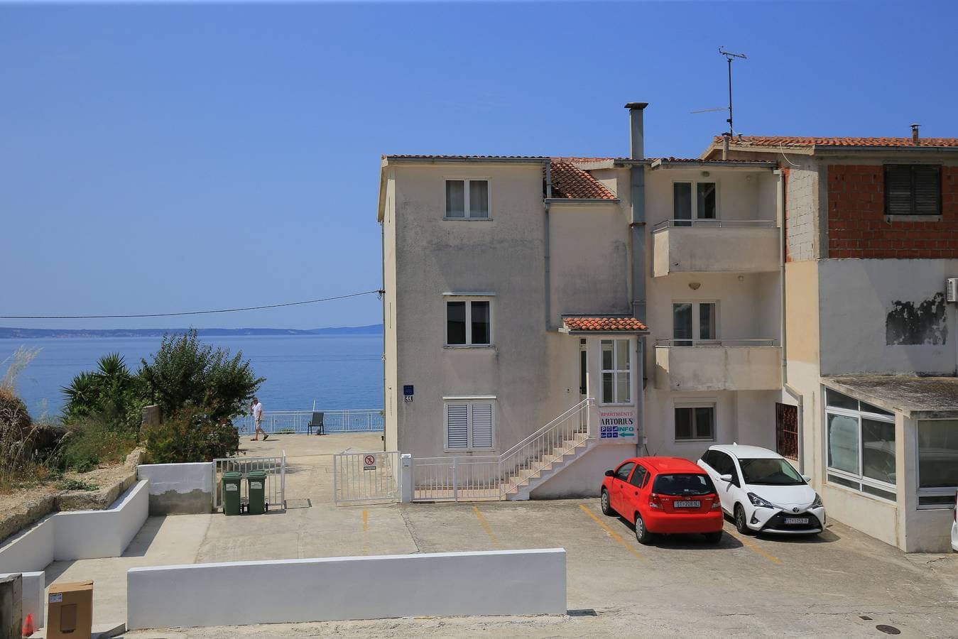 Foto 5 von 27: Studio Appartement am Strand Podstrana, Split As-19987-a