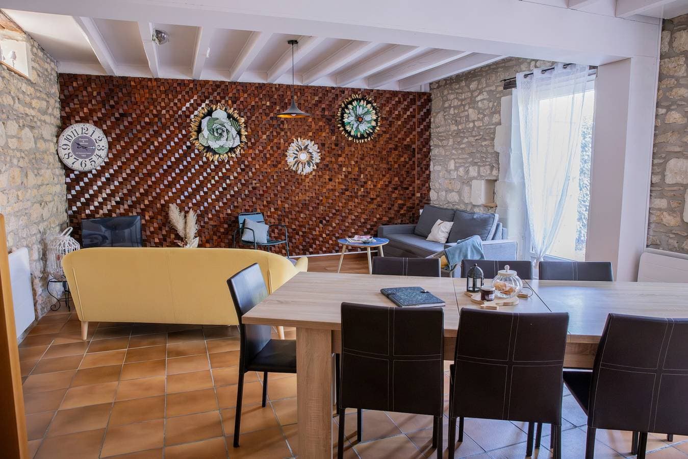 Foto 4 von 34: Komfortables Gîte, Terrasse, 4-8 Schlafplätze, nahe Zoo Beauval & Loire-Schlösser