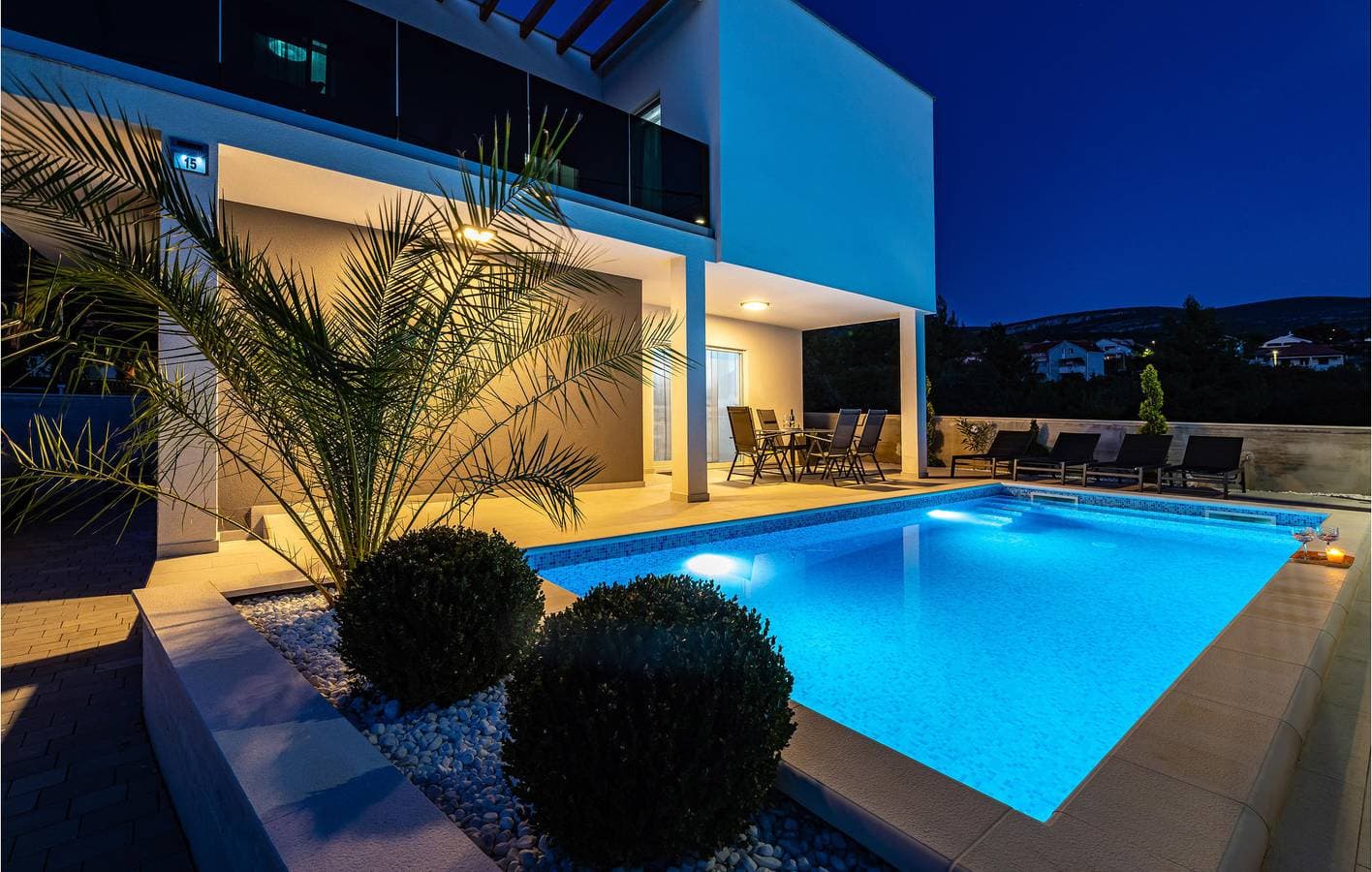 Foto 6 von 35: Reizende Ferienwohnung mit Pool, WLAN und Terrasse in Küstennähe
