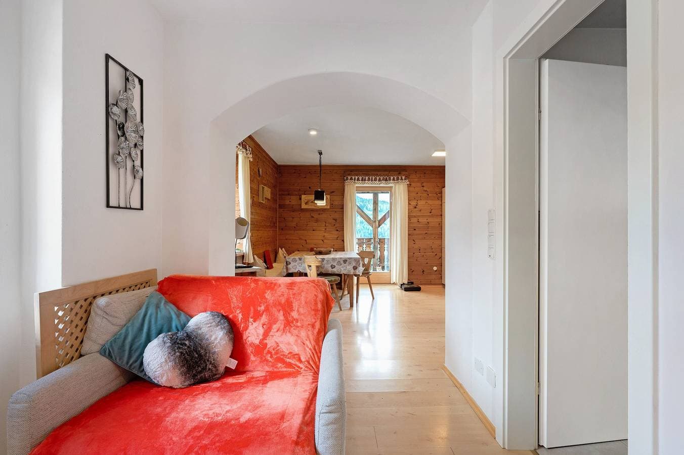 Foto 8 von 32: Ferienwohnung Huanzhof Schwarzhorn mit Bergblick, Garten & Terrasse