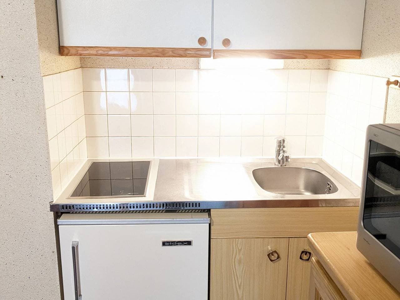 Foto 5 von 10: Gemütliches Studio 3 Schlafplätze in Adrets-Prapoutel, Ostbalkon