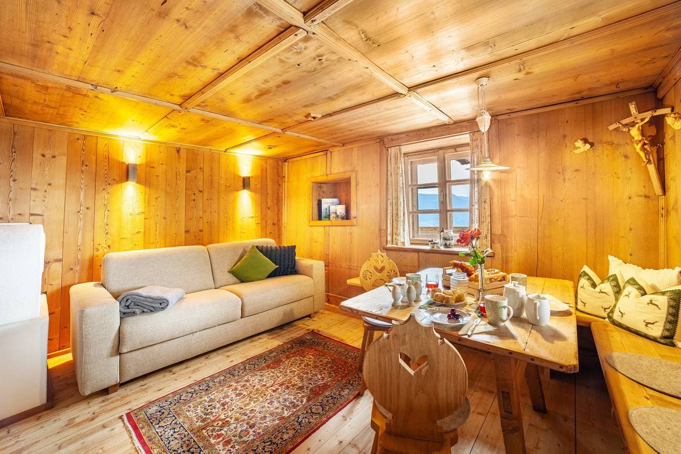 Foto 10 von 43: Ferienhaus 'Mutlechnerhof' mit Bergblick, privater Terrasse und WLAN