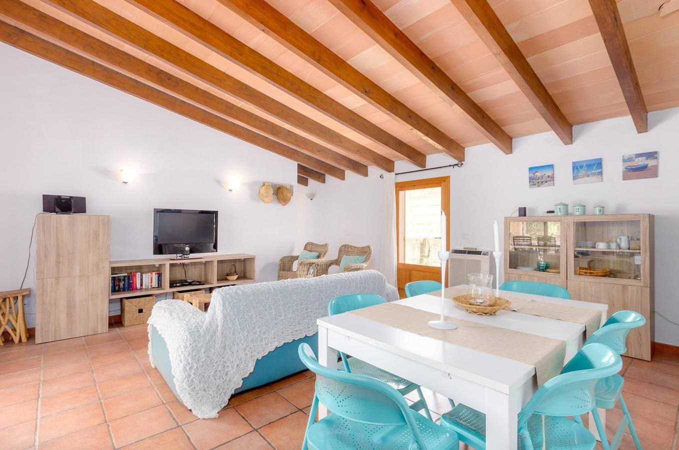 Foto 12 von 55: Finca Sa Plana - Ferienhaus mit privaten Pool in Son Servera. WiFi gratis