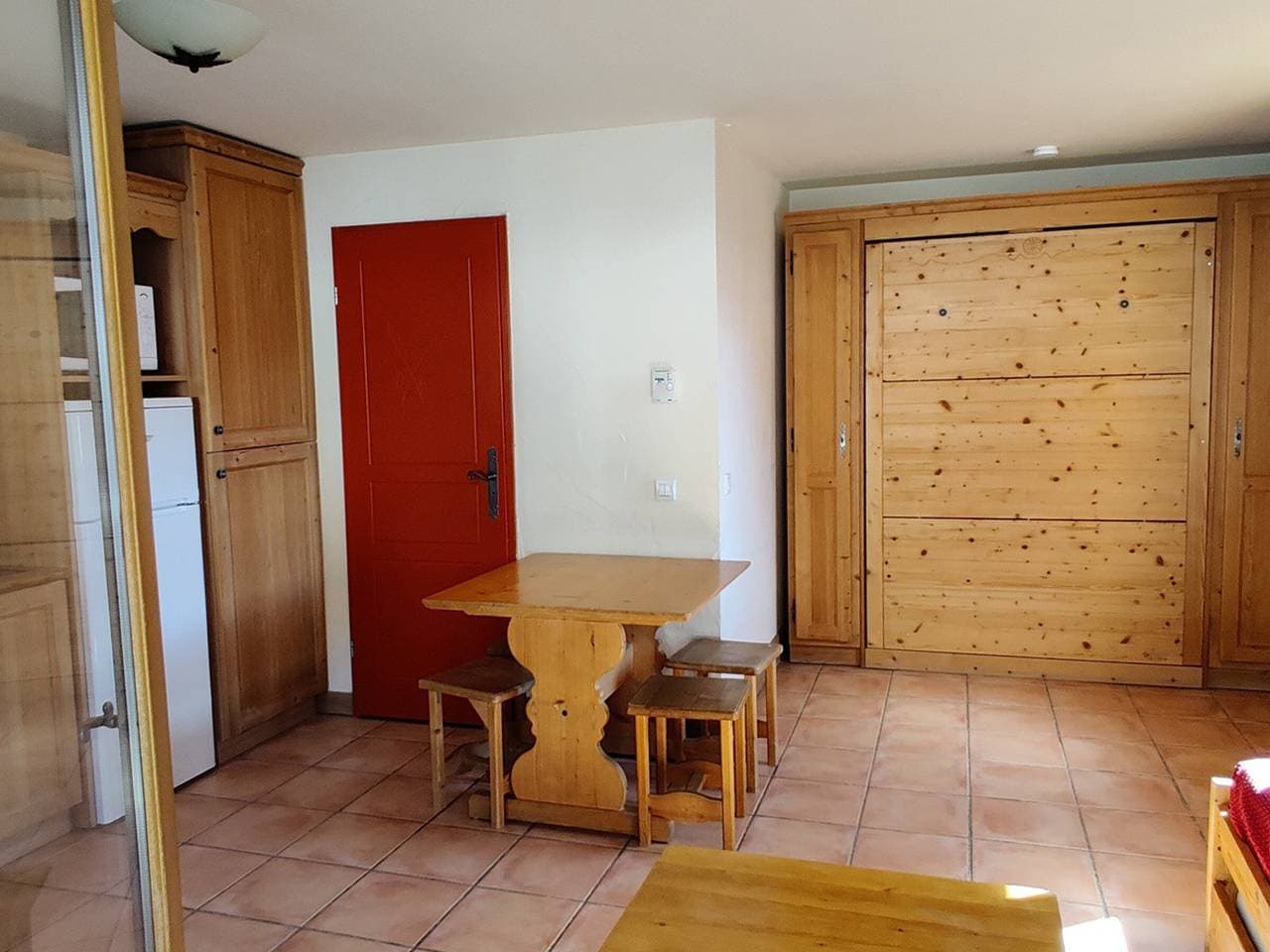 Foto 3 von 19: Studio-Kabine mit Balkon und Parkplatz in Pra Loup 1500