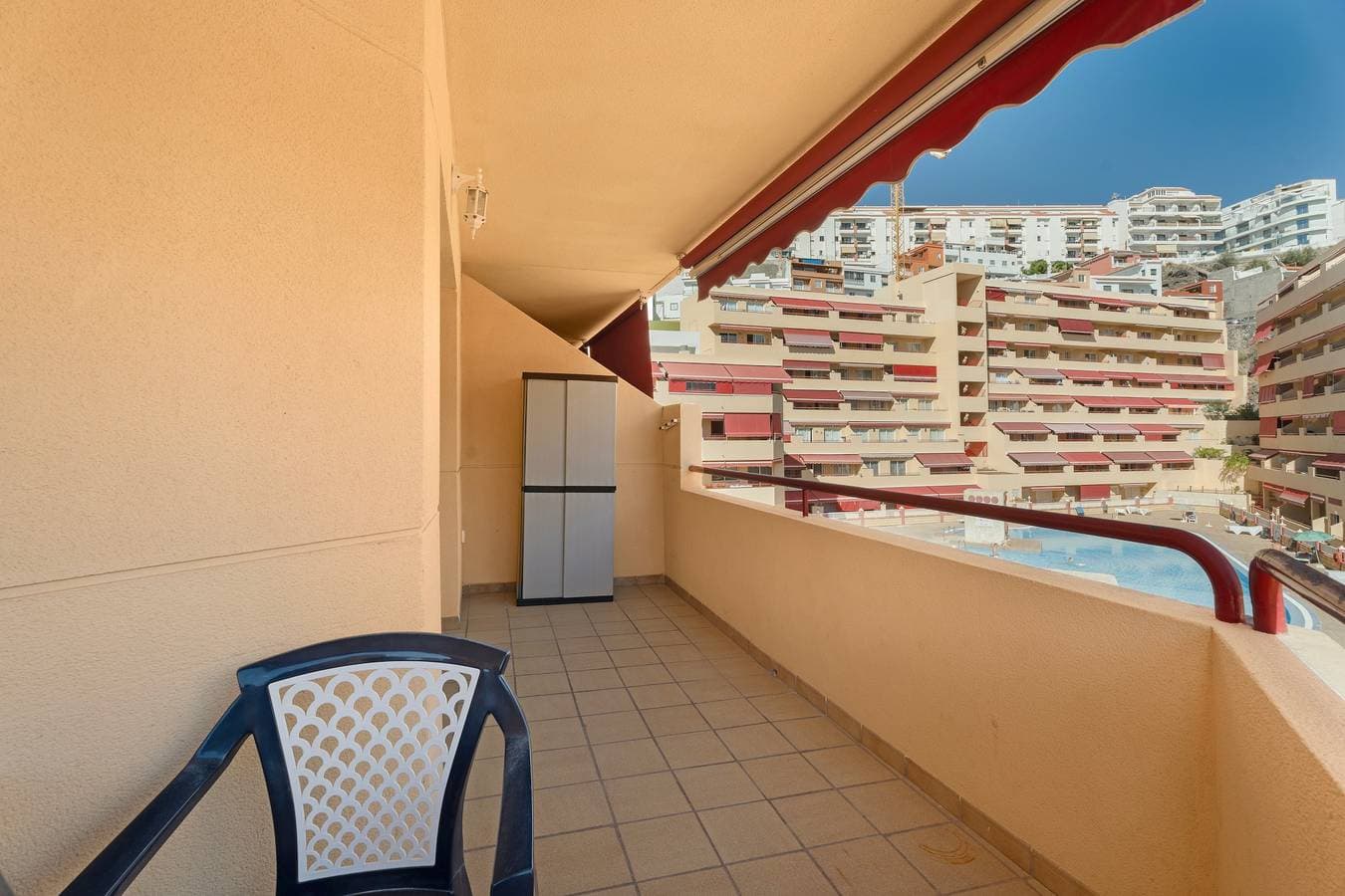 Foto 3 von 25: Ferienwohnung 'La Casita De Edu' mit Gemeinschaftspool, Balkon und Wi-Fi