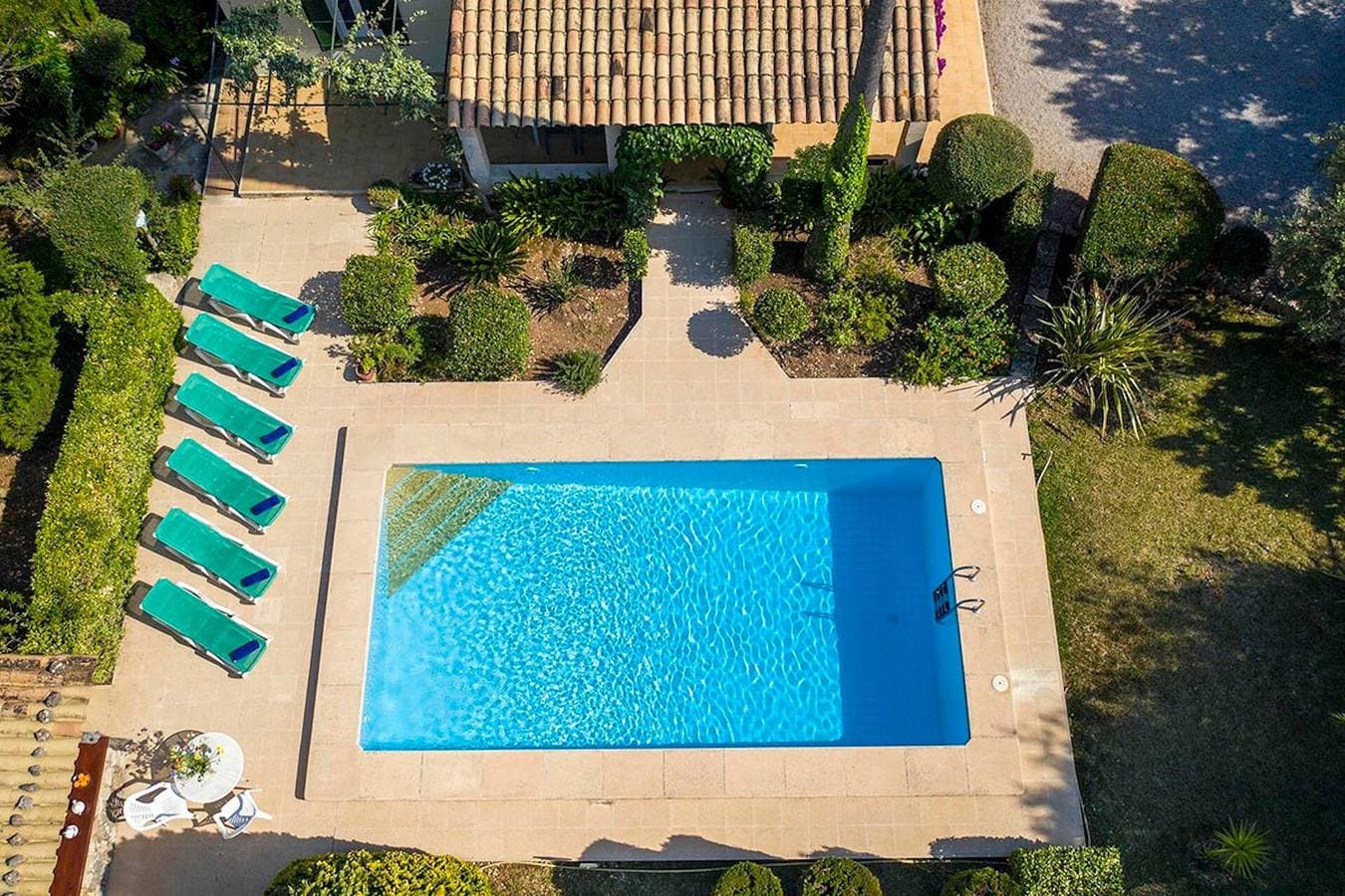 Foto 2 von 26: Ferienhaus "La Plana" mit Bergblick, Pool, Garten & Terrasse