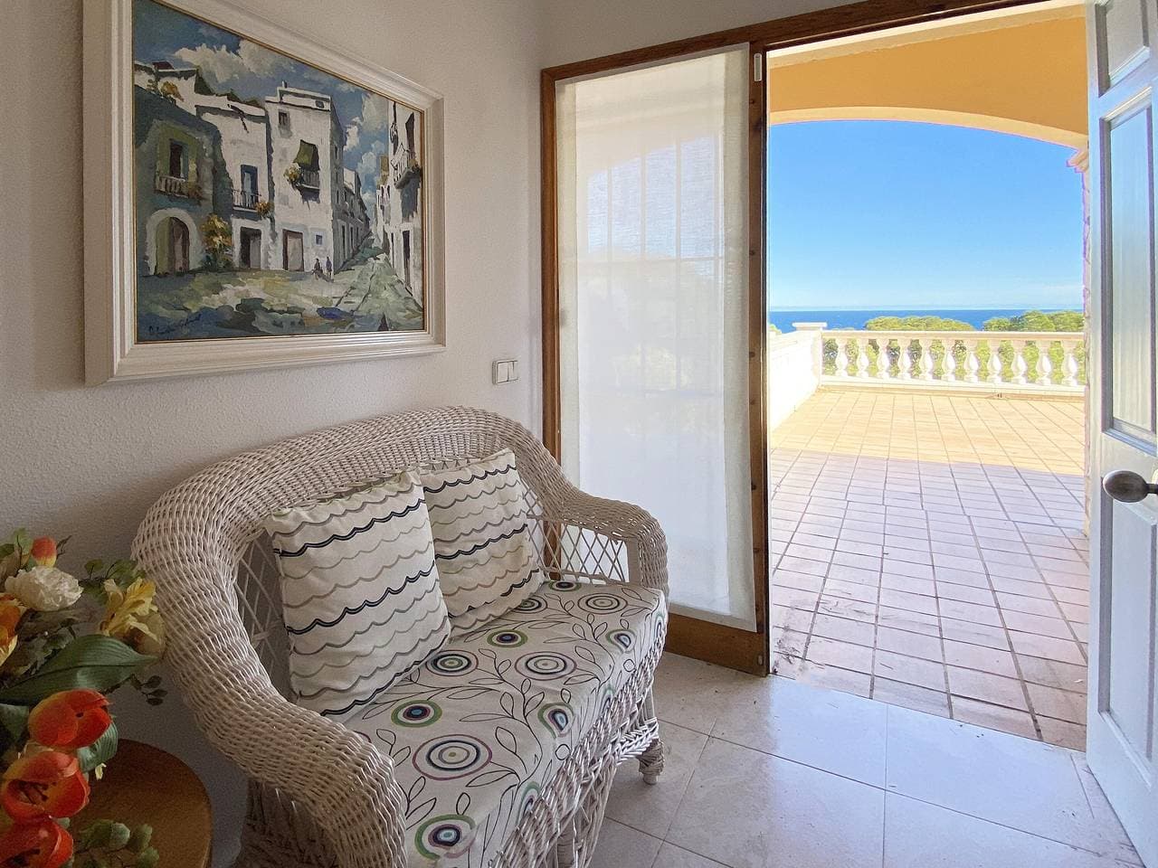 Foto 6 von 24: Villa für 8 Personen mit Meerblick