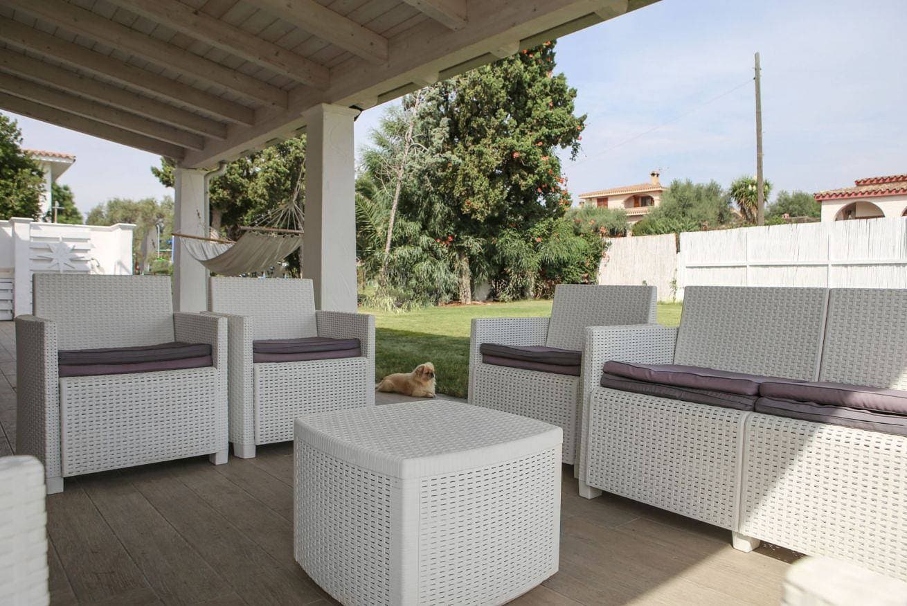 Foto 9 von 45: Ferienhaus für 6 Personen mit Balkon/Terrasse