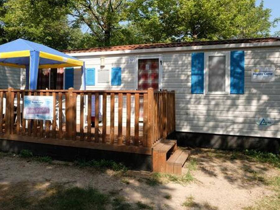 Foto 1 von 42: Camping Cisano San Vito - Mobilheim 6 personen - Happy Easy