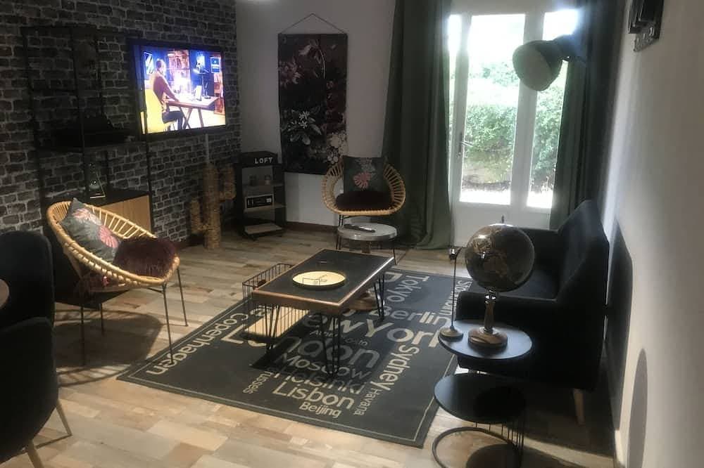 Apartment-Stadt-Ensuite mit Bad-Gartenblick 1