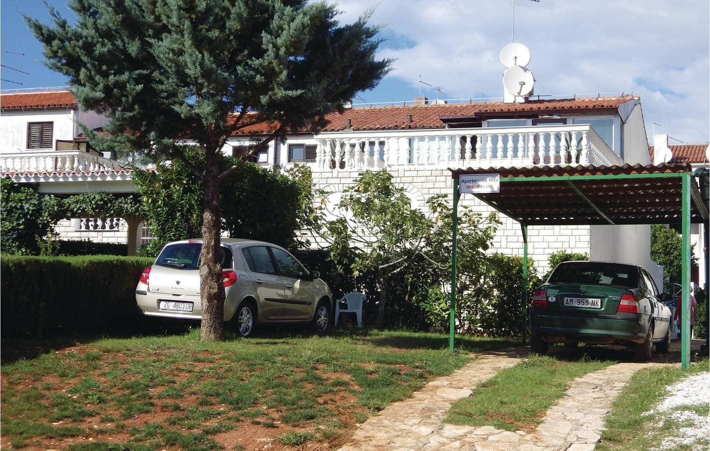 Foto 2 von 30: Gemütliche 2-Zimmer-Wohnung mit Terrasse, 900 m vom Strand entfernt