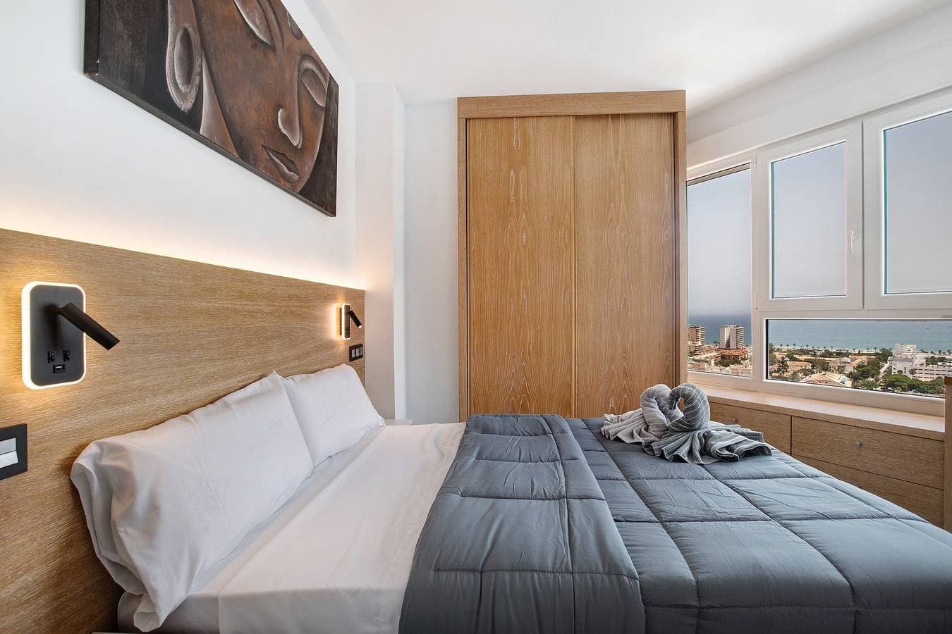 Foto 10 von 30: Apartment 'Vistas Al Mar Torremolinos' mit Meerblick, WLAN und Klimaanlage