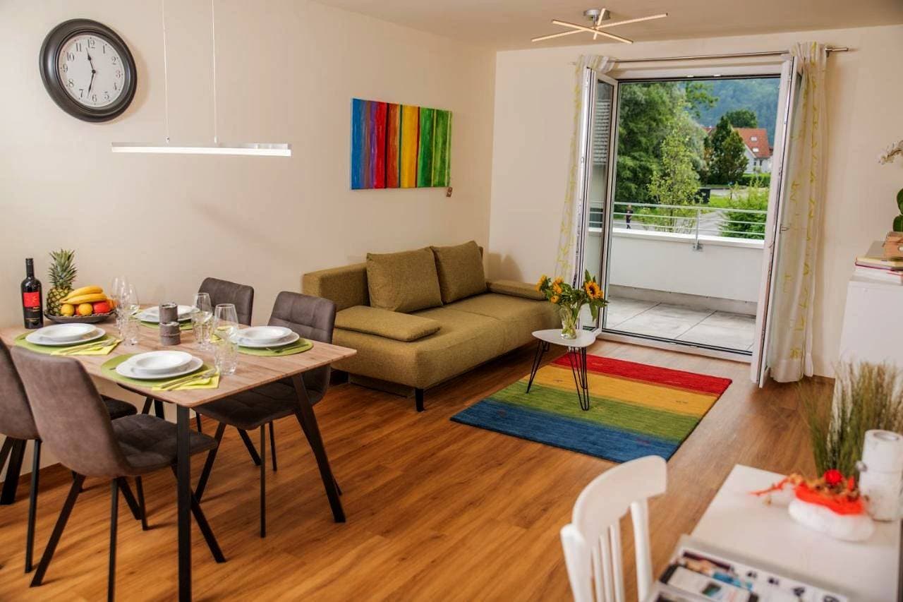 Cityapartment Dornbirn 50qm zentral in Bahnhofsnähe mit TG 1