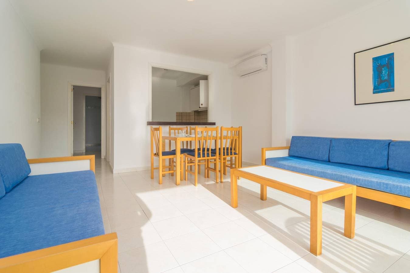 Foto 5 von 15: Massanet (Ba) - Hübsches Apartment mit kleiner Terrasse nur 250m vom Strand entfernt. WiFi gratis