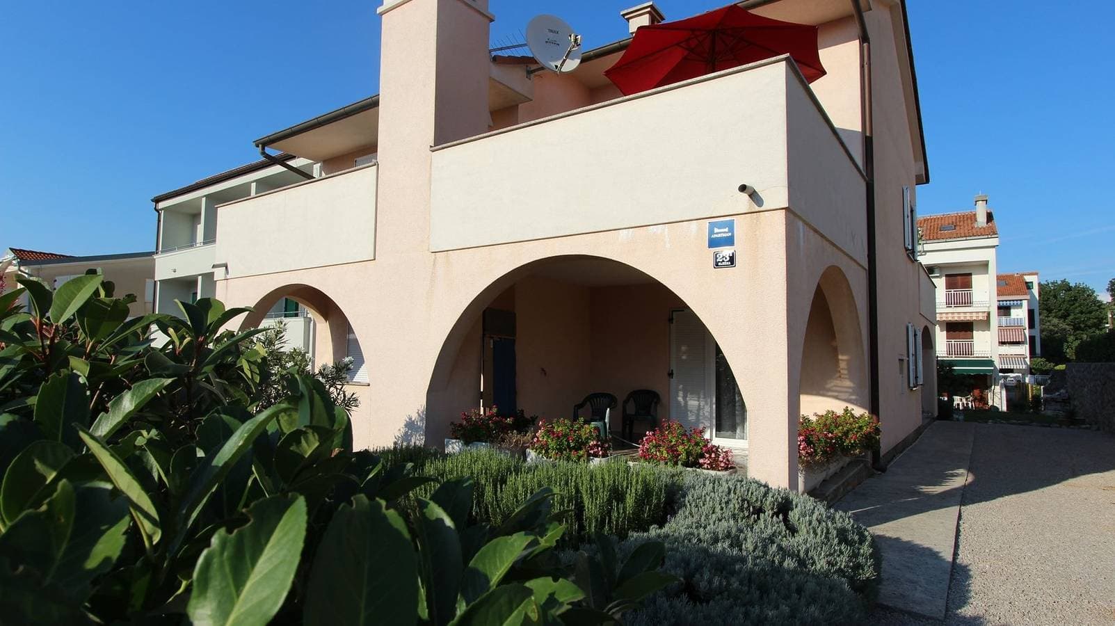 Ferienwohnung Vrbovčan 1 in Malinska auf der Insel Krk 1