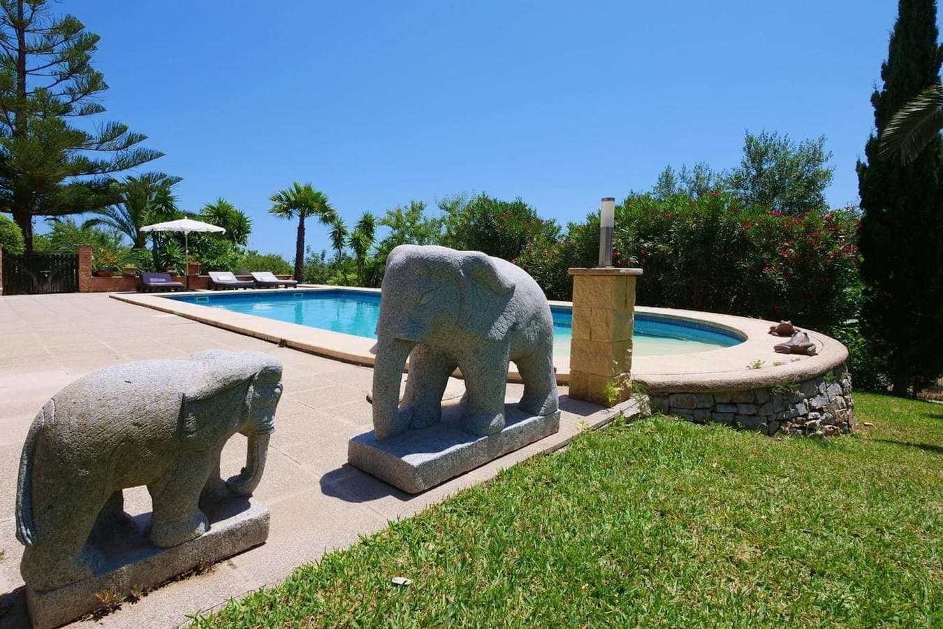 Foto 6 von 29: Ferienvilla "Sa Vinyeta de Son Jaumell" mit Wi-Fi, Pool, Garten & Terrasse