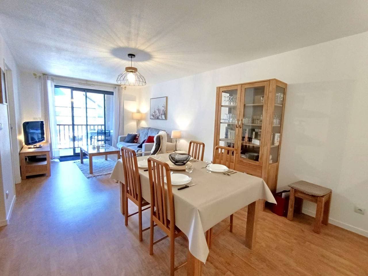 Foto 7 von 16: T2 Kabine für 4 Pers, Balkon, Parkplatz – Saint-Lary-Soulan