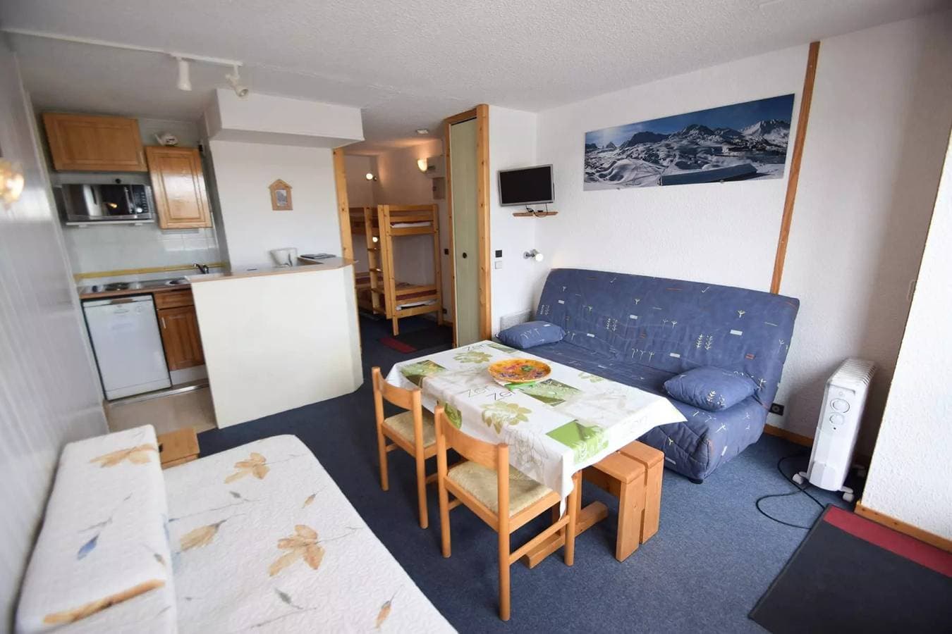 Studiokabine 3/4 pers - Le Squaw Valley -014Sq- Plagne Villages 1