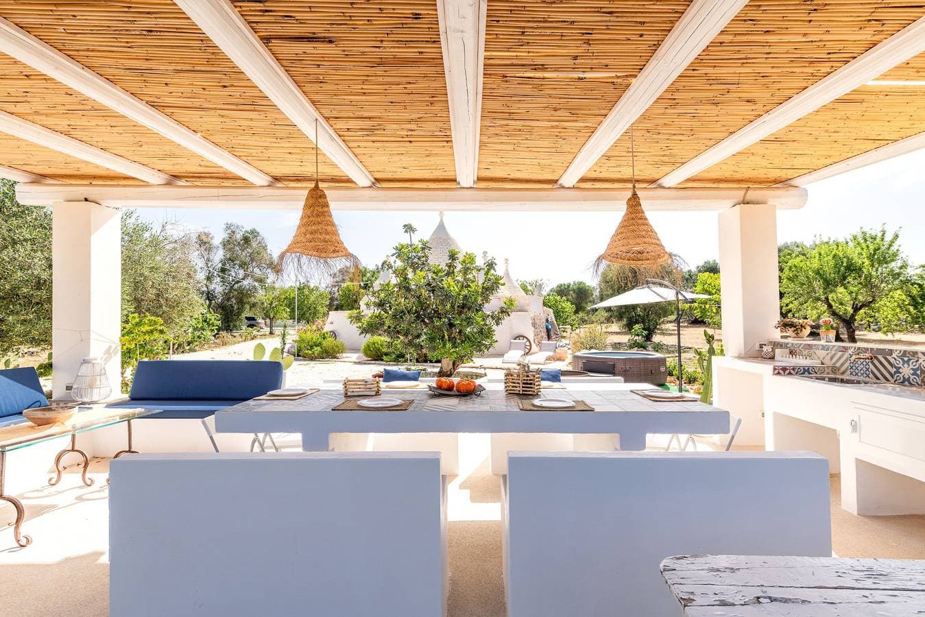 Foto 5 von 31: Ferienhaus 'Il Trullo Di Mariangela' mit privatem Garten, WLAN und Klimaanlage