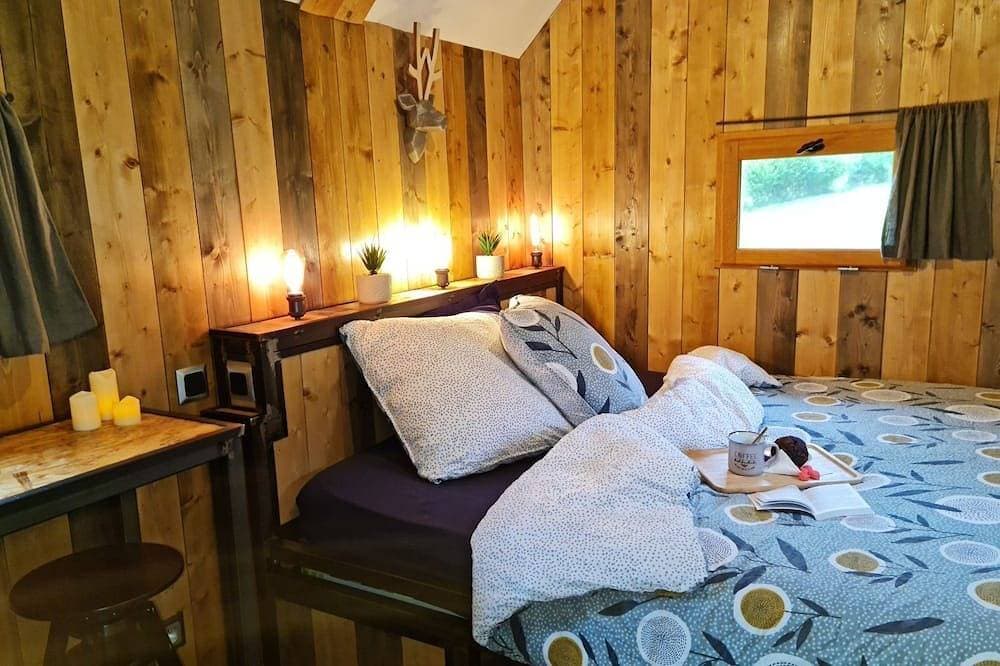 Foto 3 von 23: Kabine-Hütte-Ensuite mit Dusche-Bergblick