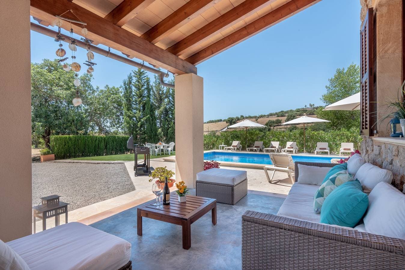 Foto 5 von 25: Traumhafte Finca mit Pool, WLAN und Terrasse; Parkplätze vorhanden