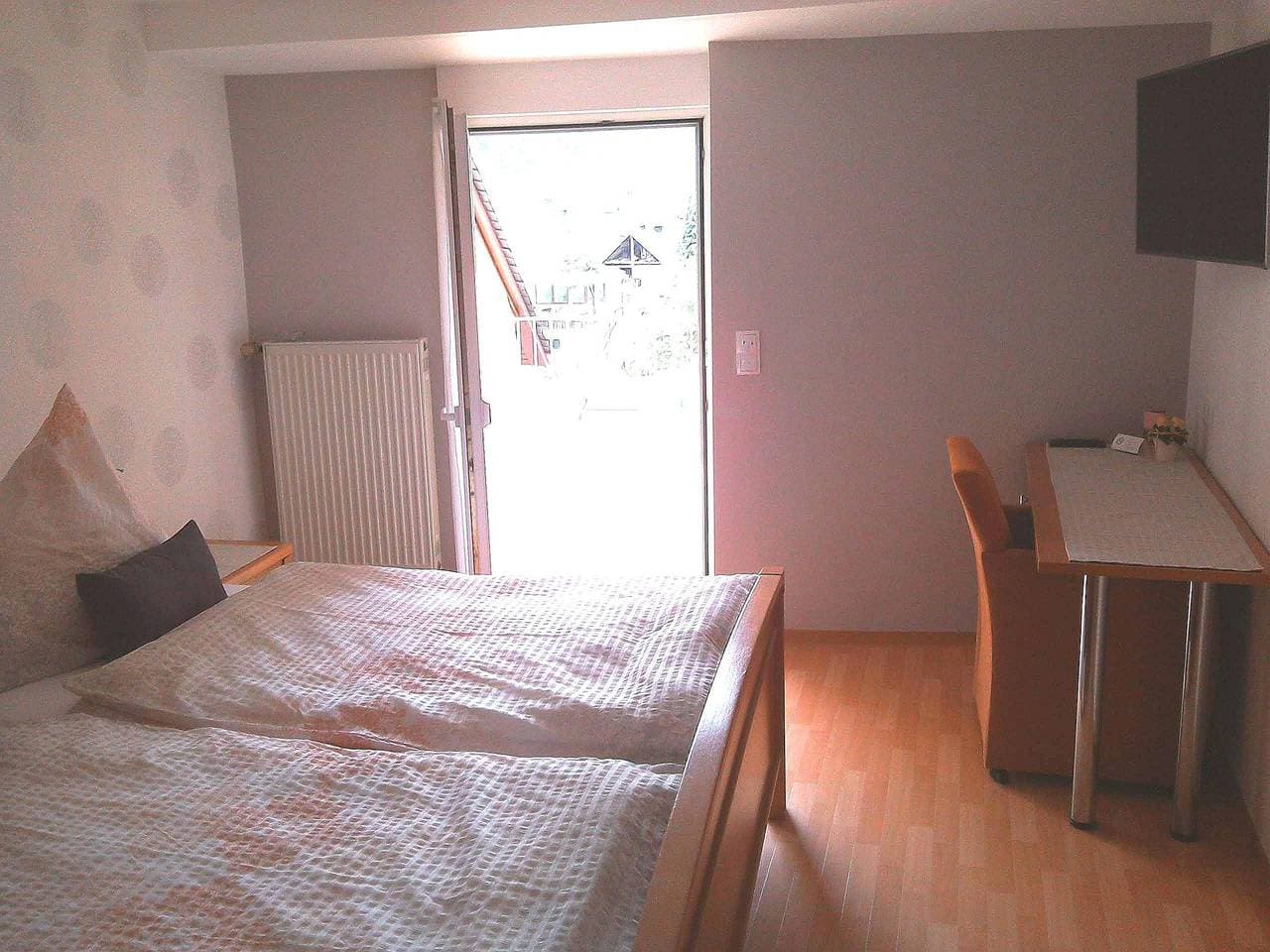 Foto 6 von 20: Doppelzimmer Dusche/Wc gartenseitig