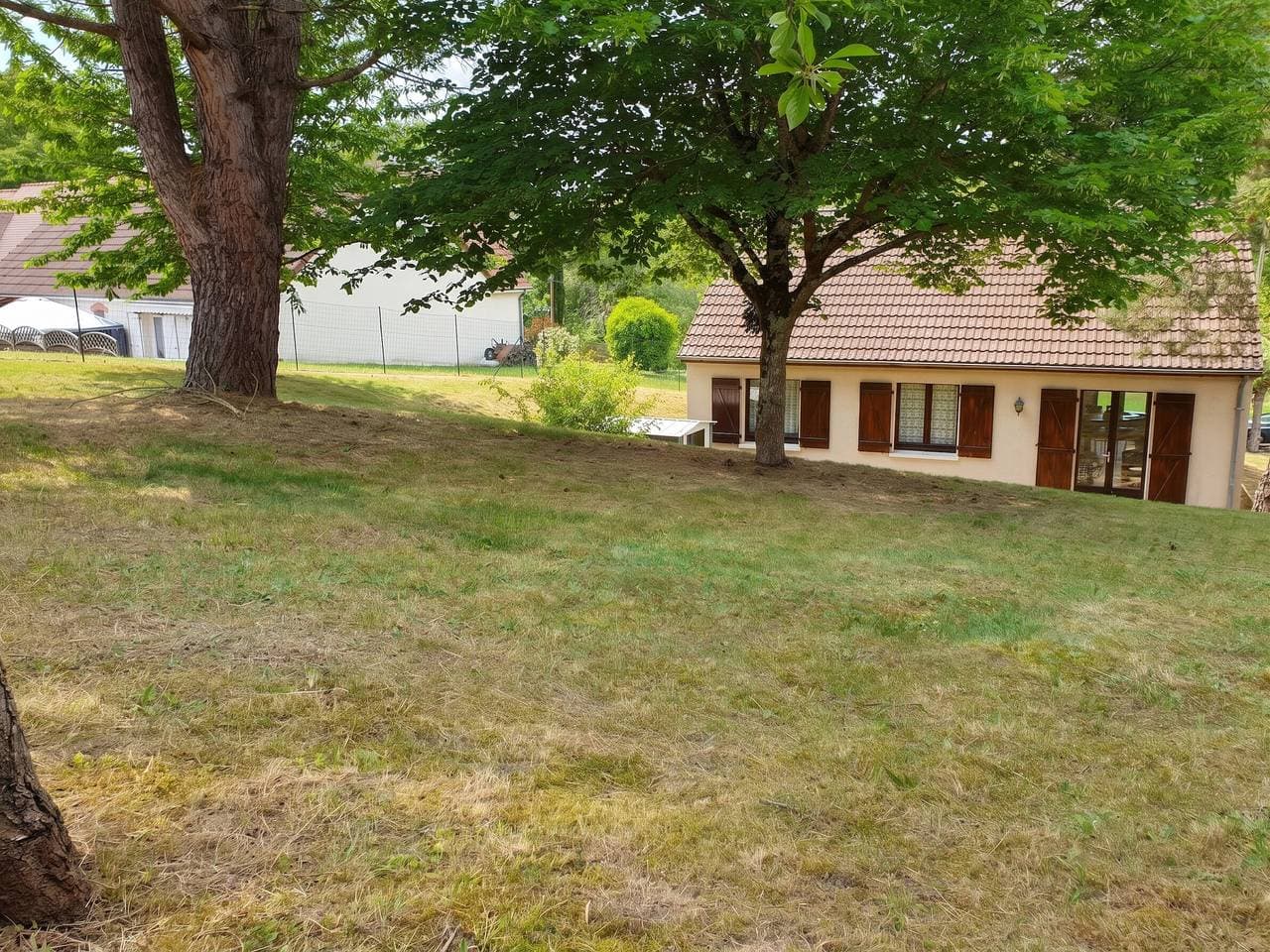 Foto 12 von 12: Charmantes Haus in Seigy, Gartenblick, haustierfreundlich