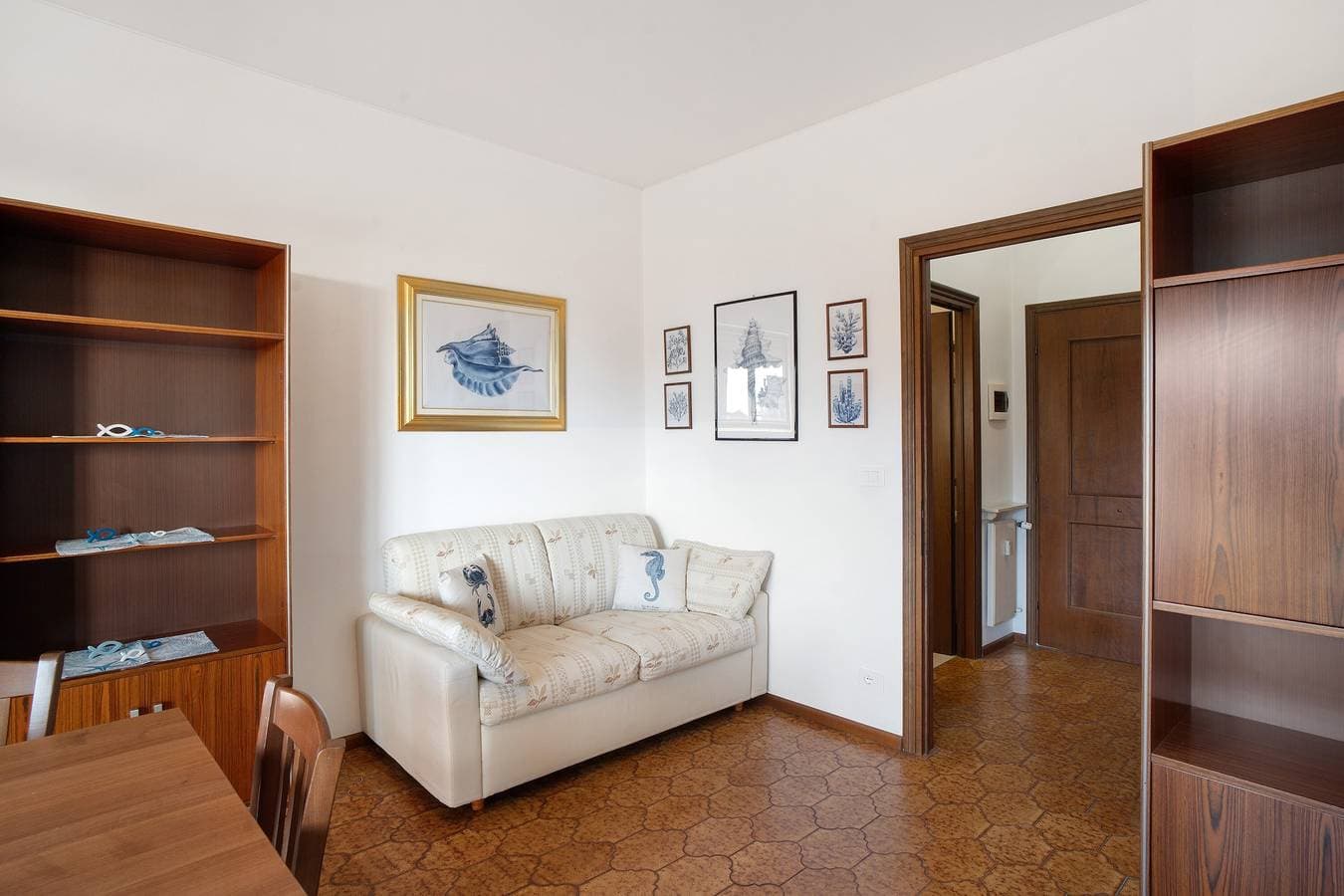 Foto 7 von 23: Ferienwohnung 'Carla' mit Meerblick und Balkon