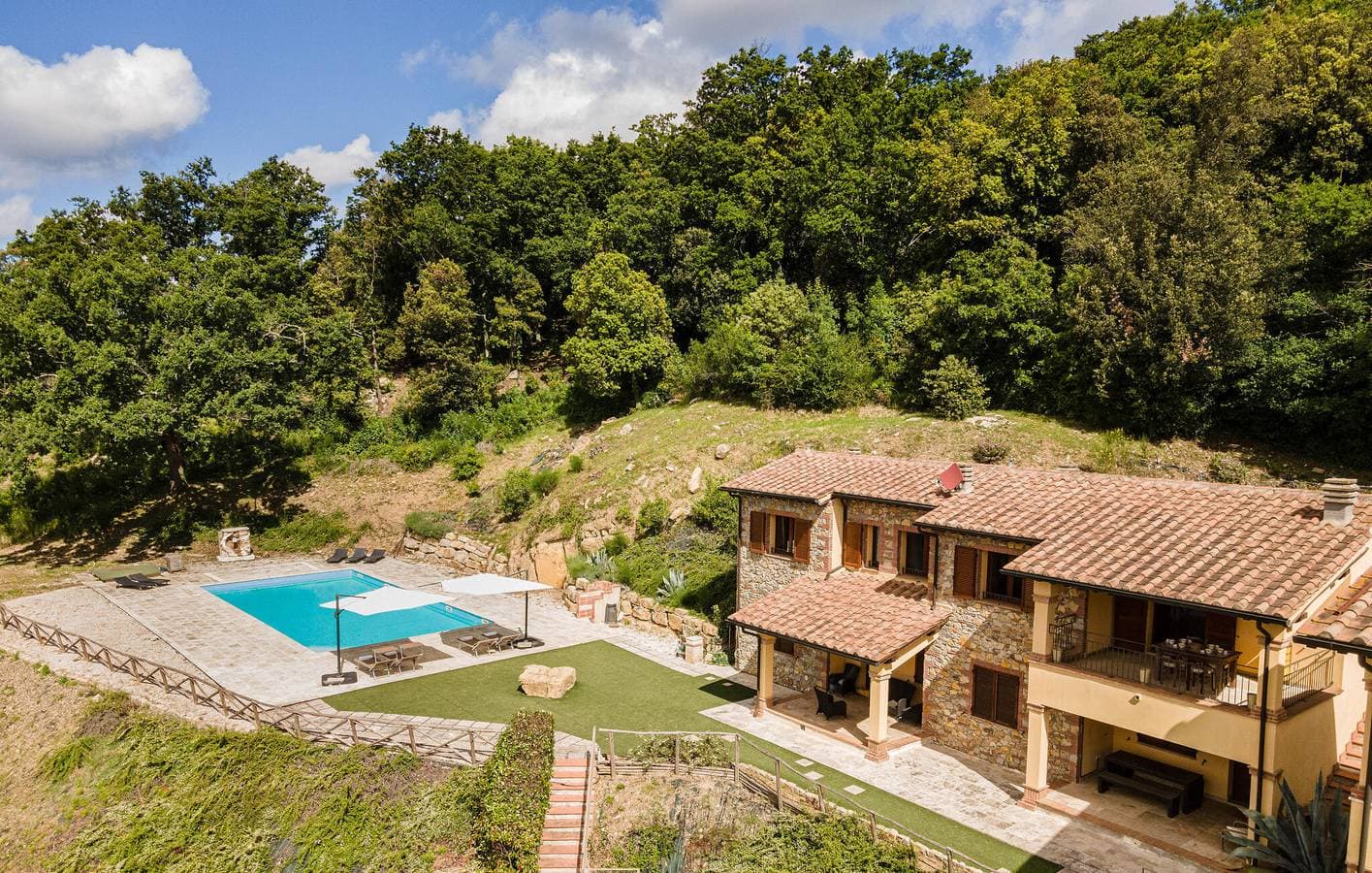 Foto 4 von 35: Geräumige Wohnung mit Pool und Parkplatz, 2 km von Monteverdi Marittimo entfernt