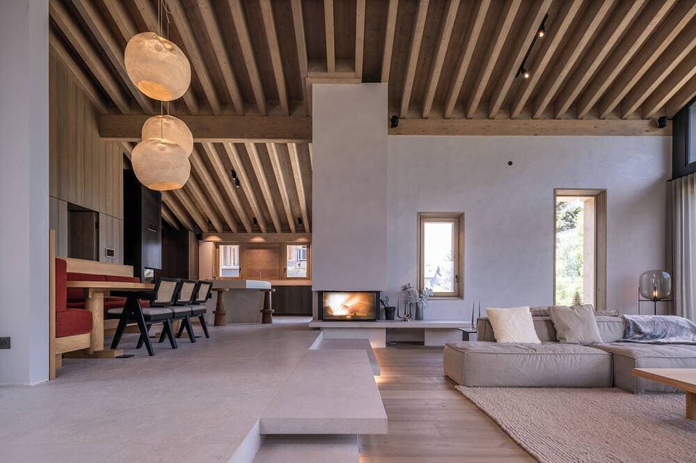 Foto 11 von 23: Modern ski chalet in Courchevel  Chalet Celeste