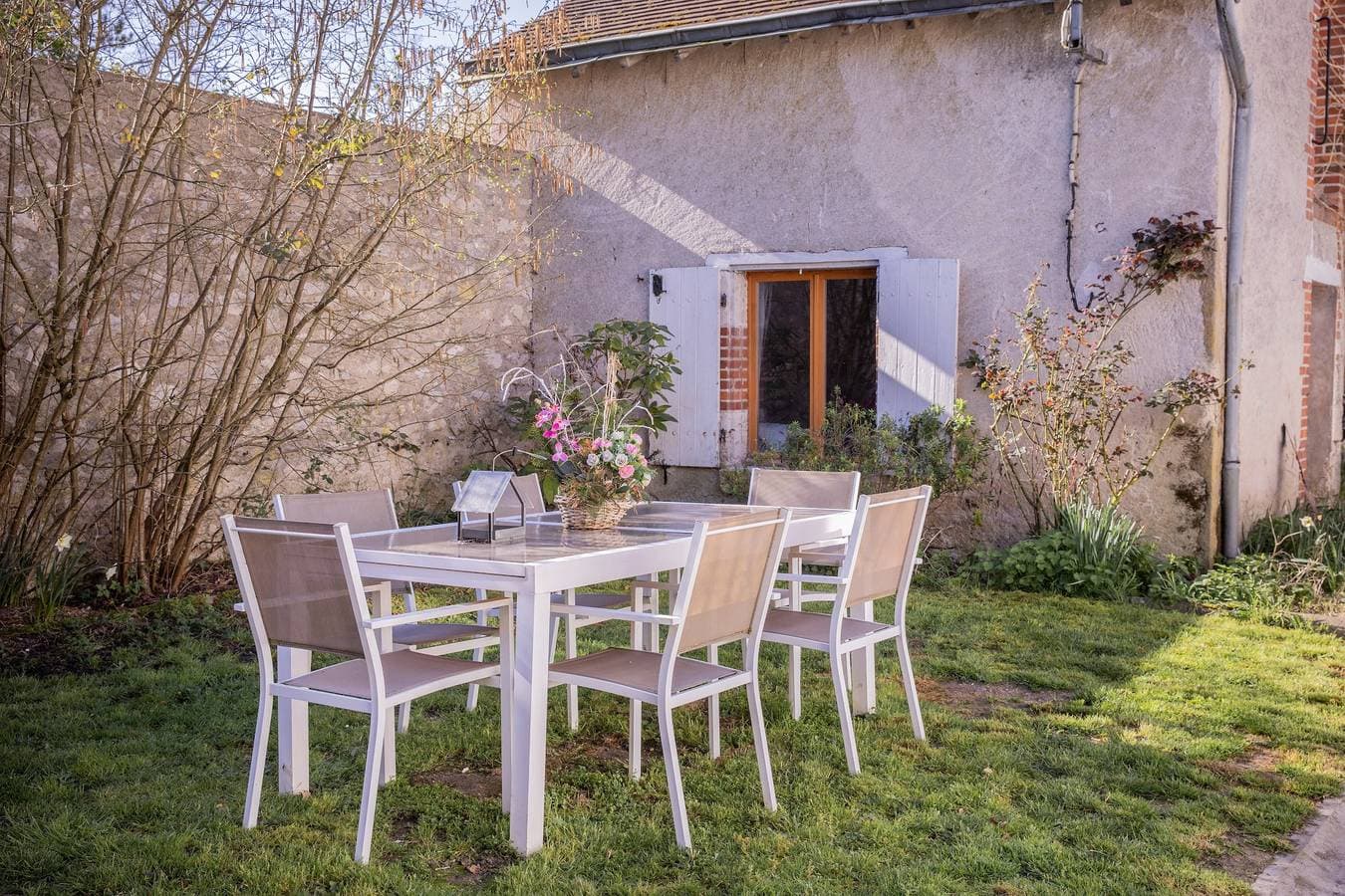 Foto 3 von 20: Gästezimmer 'Chambre Cheverny – Le Petit Puits' mit Gemeinschaftsgarten und WLAN