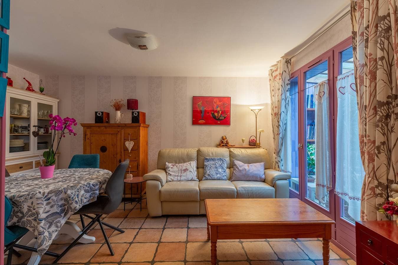 Foto 7 von 30: Ferienhaus „Maison Mitoyenne nahe Lac Annecy“ mit Bergblick