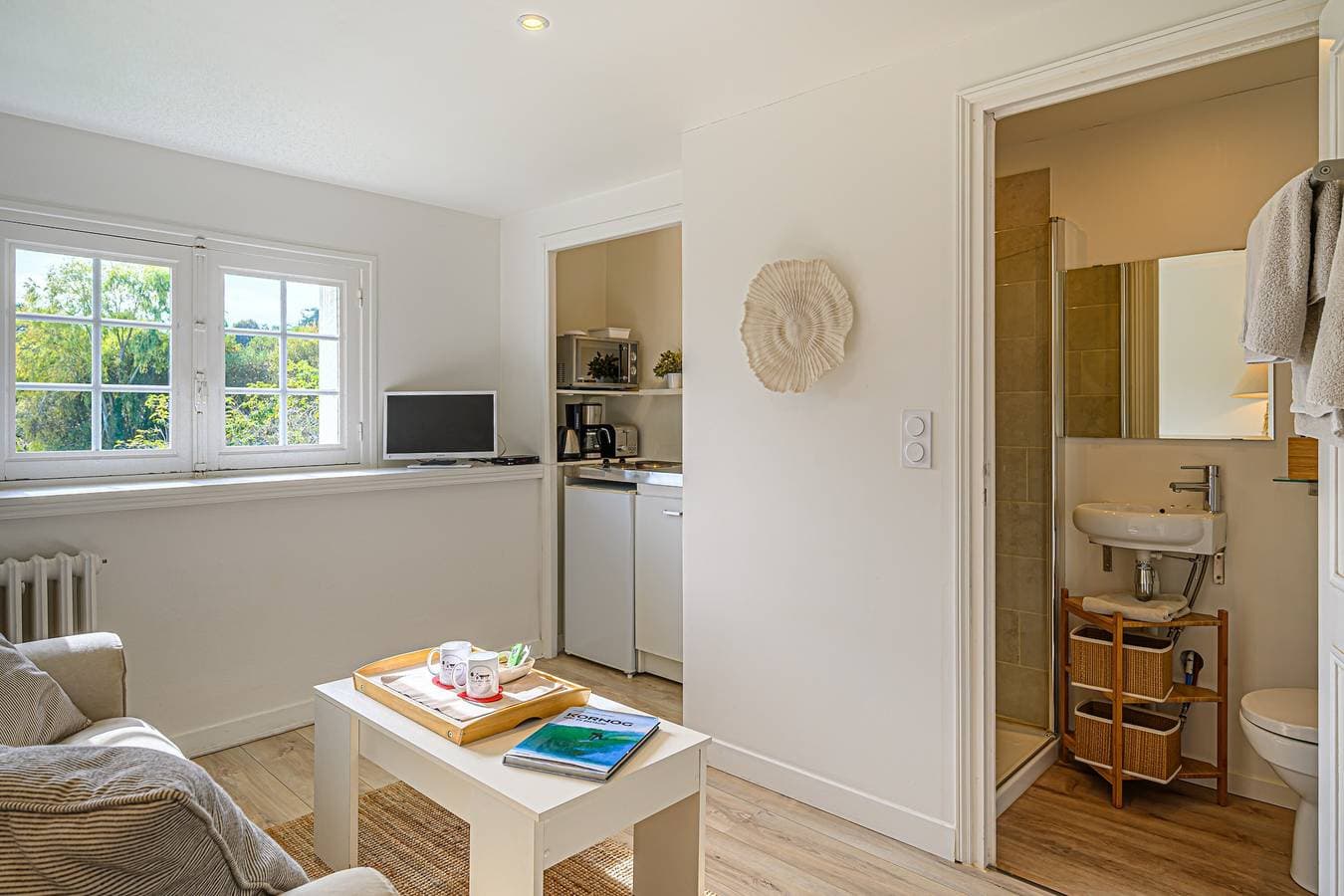 Foto 5 von 26: Ferienwohnung 'Villa Prat Bras - T1 - Romantique' mit Gemeinschaftsgarten und Wi-Fi