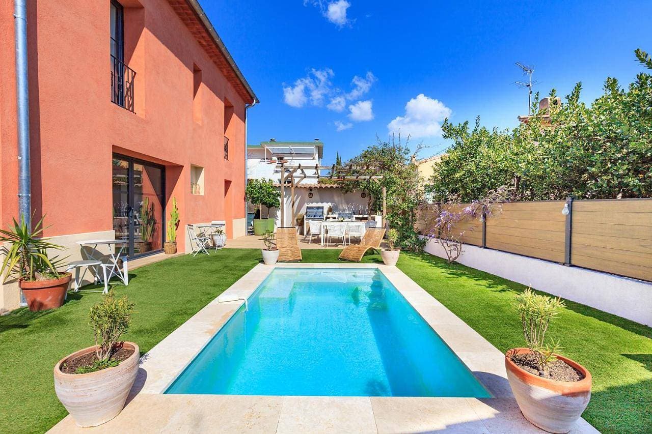Villa climatisée, Piscine, Plages 8mn à pied 1