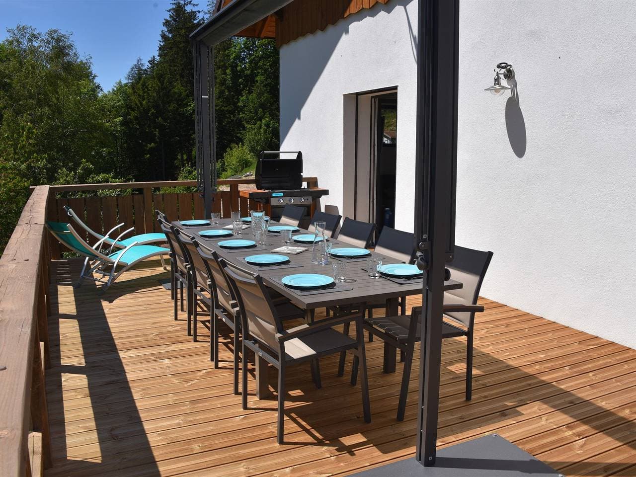 Foto 12 von 36: 4-Sterne-Ferienhaus mit Sauna und Terrassen für 14 Pers.