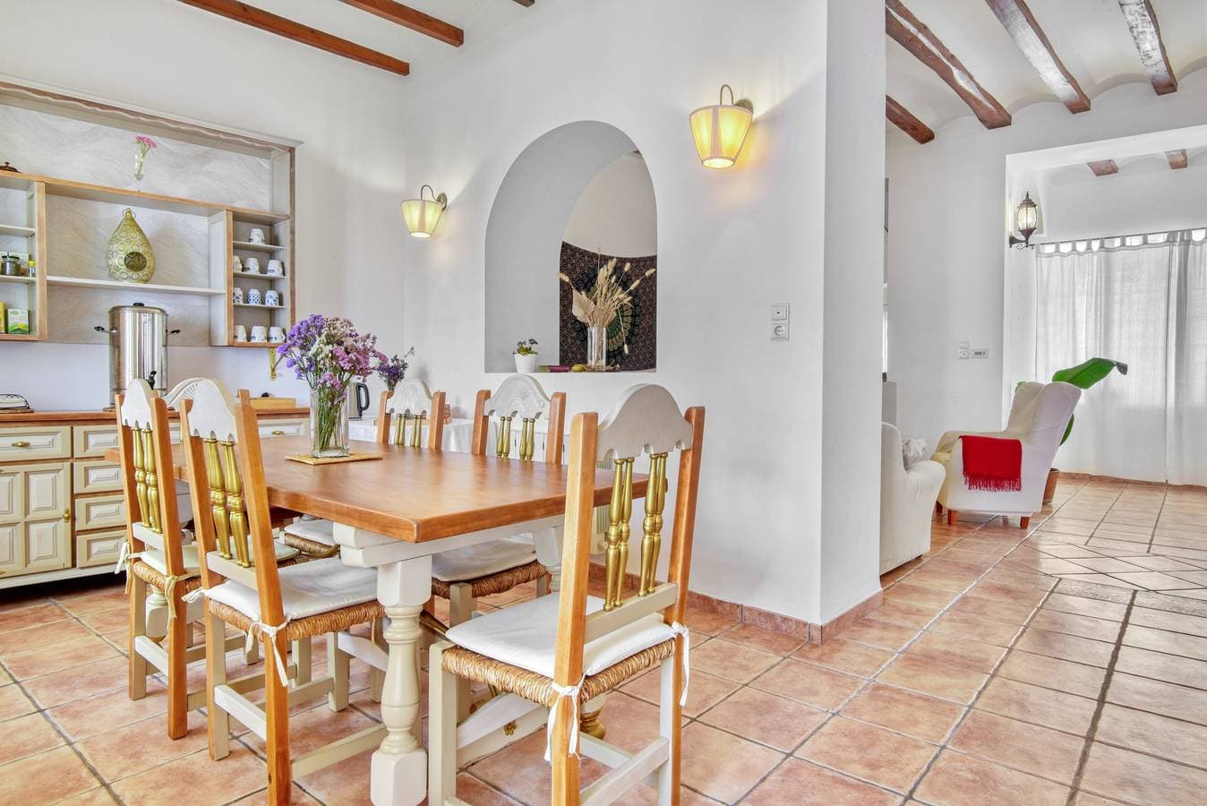 Foto 3 von 32: Casa Rural Prasat – Ferienvilla zwischen Bergen und Meer in Alicante, Spanien