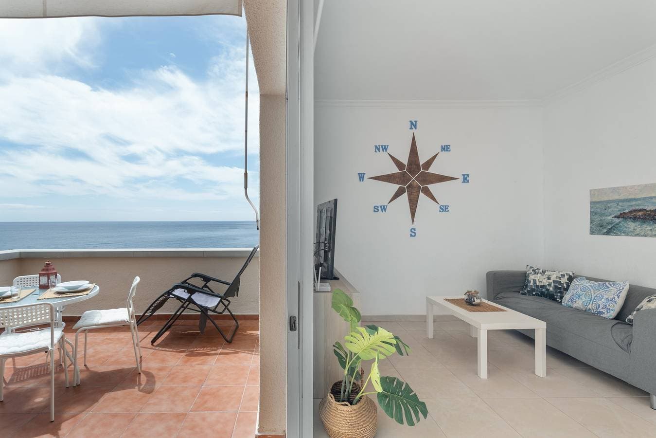 Foto 2 von 31: Ferienwohnung 'Casa Del Sabio' mit Meerblick, Balkon und Wi-Fi