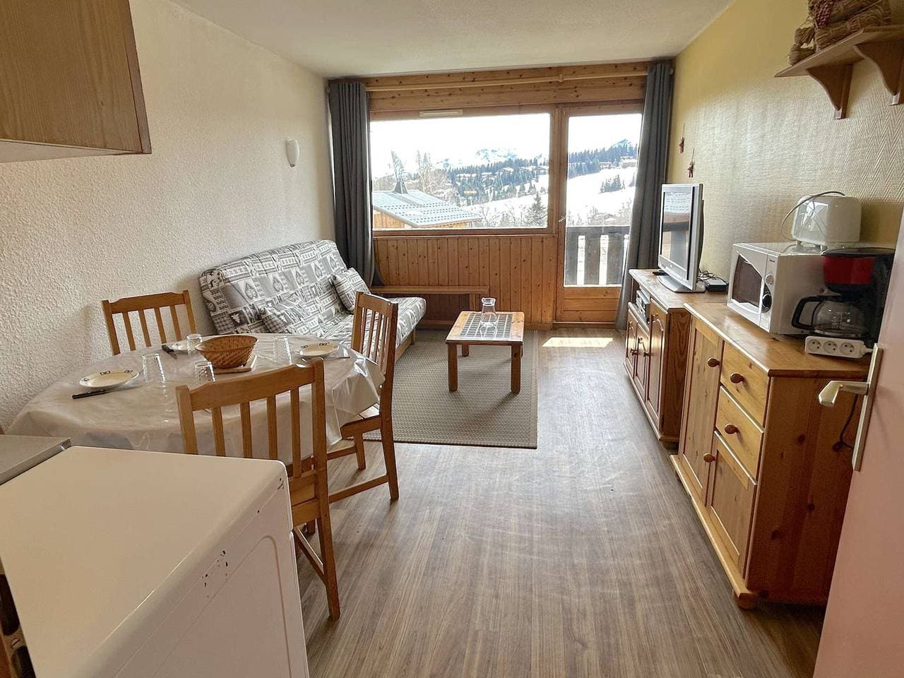 Gemütliches Studio für 4, nahe Zentrum Les Saisies 1