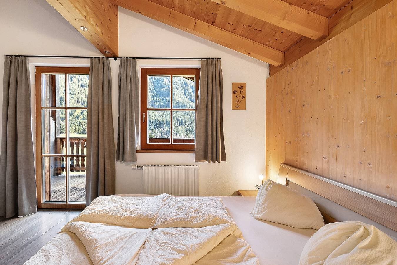 Foto 11 von 28: Ferienwohnung 'Lärche' mit Bergblick, Gemeinschaftsterrasse und Wi-Fi
