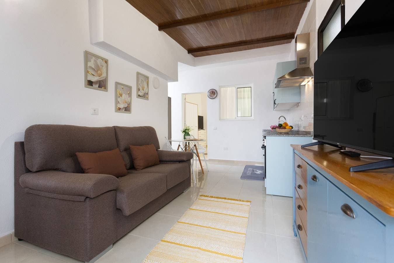Foto 6 von 25: Ferienwohnung 'Los Abuelos 3 Icod' mit Bergblick, Gemeinschaftsterrasse und WLAN