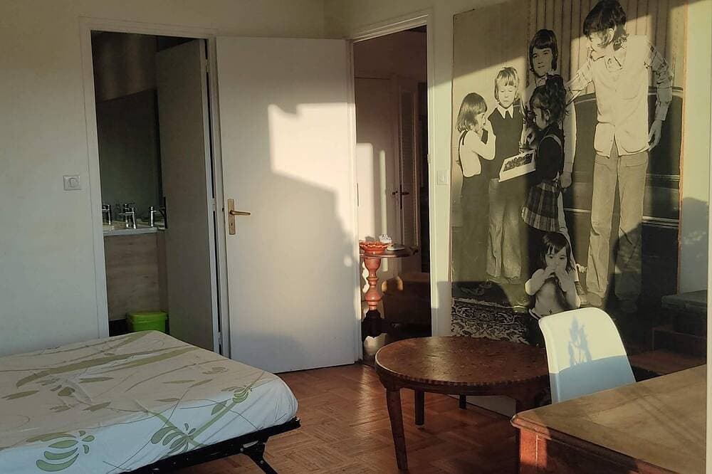 Foto 4 von 12: Large flat for 6 pers, very close to the beach, 3 bedrooms, bright and sea view
